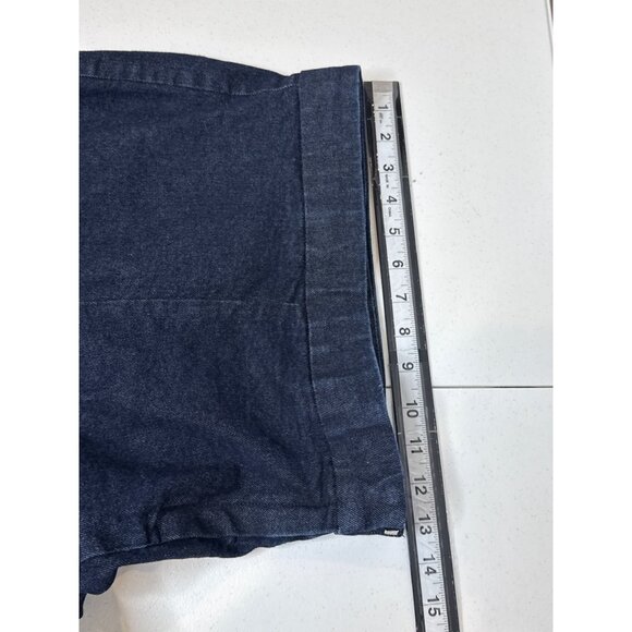 Express Super High Rise Flare Jeans Dark Wash Bootcut Stretch Denim Size 2R - Picture 9 of 14